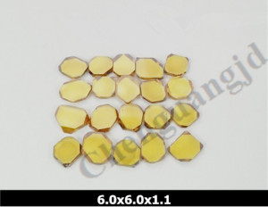 Hpht Synthetic Diamond Monocrystalline Plate 5*5mm